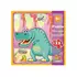 Пазлы Динозавры G-Toys 12 элементов 4824687638235