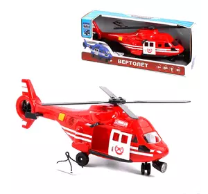 Вертолет Kimi со световым и звуковым эффектом Красный 6988600092936