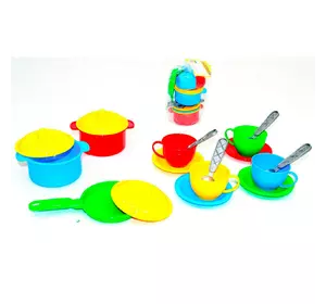Набор посуды ТехноК Разноцветный 4823037600687