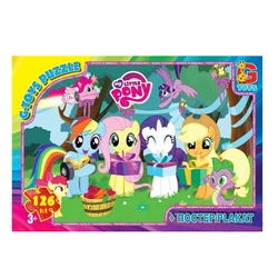 Пазлы My little Pony G-Toys 70 элементов 4824687632240