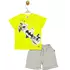 Костюм (футболка, шорты) Batman 98 см (3 года) Cimpa BM17308 Серо-желтый 8691109879899