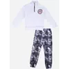 Спортивный костюм (свитшот, штаны) Panolino 98 см (3 года) PL19062 Бело-серый 8691109943965
