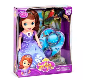 Кукла принцесса Kimi 32 см со световыми и звуковыми эффектами фиолетовая 47476048