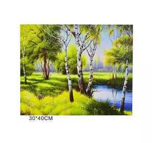 Картина по номерам Природный пейзаж Kimi 40 х 30 см 6900066311437