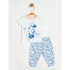 Пижама Minni Mouse 6-9 мес (68-74 см) Disney (лицензированный) Cimpa белый синий MN13933