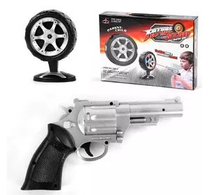 Револьвер Kimi со световым и звуковым эффектом Черно-серый 6969155410123