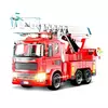 Пожарная машина Конструктор Kimi со световым и звуковым эффектом Красная 6978087260058