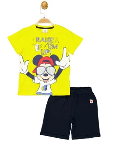 Костюм (футболка, шорты) Mickey Mouse 98 см (3 года) Disney MC17272 Желто-синий 8691109879998