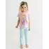 Костюм (футболка, штаны) Frozen 98 см (3 года) Disney FZ18079 Розово-бирюзовый 8691109887443