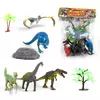 Набор динозавров с аксессуарами Kimi 11 элементов Разноцветный 6966213422944