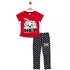 Костюм (футболка, штаны) 101 Dalmatians 98 см (3 года) Disney DL18074 Черно-красный 8691109887078