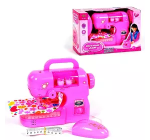 Швейная машинка Kimi со световым и звуковым эффектом Розовая 6968944050038