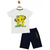 Костюм (футболка, шорты) The Lion King 98 см (3 года) Disney AS17585 Бело-черный 8691109887290