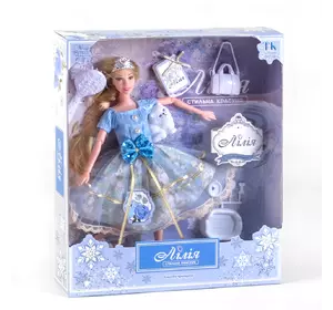 Кукла с аксессуарами 30 см Kimi Снежная принцесса Разноцветная 4660012503812