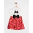 Платье Minnie Mouse 3 года (98 см) Disney (лицензированный) Cimpa красно-белое MN15551