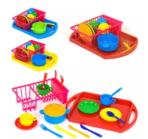 Набор посуды Bamsic 19 предметов Разноцветный 4820123761154