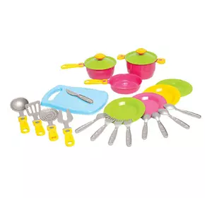 Набор посуды ТехноК Разноцветный 4823037601677