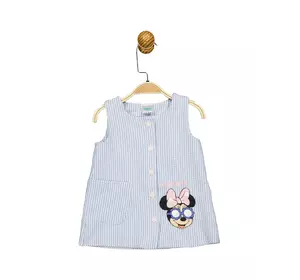 Платье Minni Mouse 62-68 см (3-6 мес) Disney MN17459 Бело-синий 8691109877314