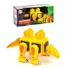 Конструктор магнитный Динозавр Kimi 20 деталей со световыми и звуковыми эффектами желтый 73932048