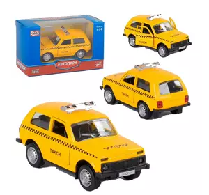 Такси металлический Kimi с инерционным механизмом Желтый 6988600090123