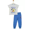 Костюм (футболка, штаны) Mickey Mouse 98 см (3 года) Disney MC18071 Серо-синий 8691109887757