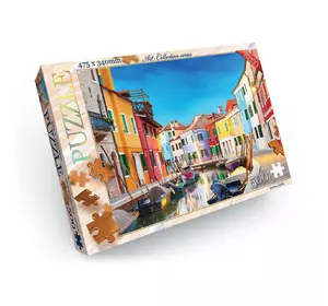 Пазлы Бурано Венеция Danko Toys 500 элементов Разноцветные 4820186077520