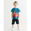 Костюм (футболка, шорты) Cars Pixar 98 см (3 года) Cimpa CR17590 Черно-синий 8691109887658