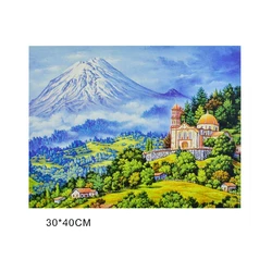 Картина по номерам Деревенская живопись Kimi 30 х 40 см 6900066309748
