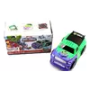 Машина Kimi со световым и звуковым эффектом Фиолетово-зеленая 6978137011197