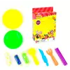 Набор тесто для лепки 3 цвета с аксессуарами и формой Kimi Разноцветный 6968930241556 Набор тесто для лепки 3 цвета с аксессуарами и формой Kimi Разноцветный 6968930241556