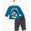 Костюм (свитшот, штаны) Микки Маус 80-86 см (12-18 мес) Disney MC16207 Темно-синий 8691109826763