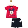 Костюм (футболка, шорты) Mickey Mouse 68-74 см (6-9 мес) Disney MC17259 Черно-красный 8691109875297