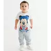 Костюм (футболка, штаны) Mickey Mouse 68-74 см (6-9 мес) Disney MC17268 Белый 8691109879233