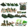 Набор солдатов и военной техники 60 предметов разноцветный 24897048