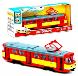 Трамвай инерционный Kimi разноцветный 55098048
