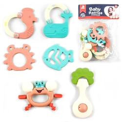 Набор погремушек Kimi прорезыватели 6 шт Разноцветный 6966338250200 Набор погремушек Kimi прорезыватели 6 шт Разноцветный 6966338250200