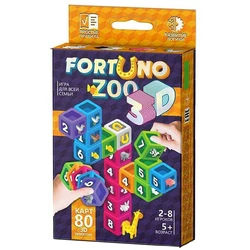 Карточная игра Kimi Dino Fortuno 3D Разноцветная 4823102810119