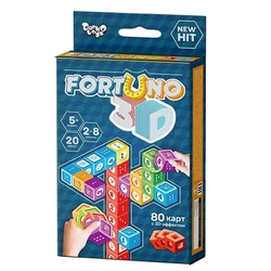 Карточная игра Kimi Dino Fortuno 3D Разноцветная 4823102810010