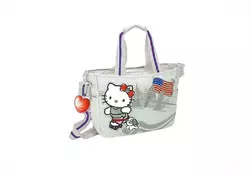 Сумка Hello Kitty USA Sanrio серая 35197