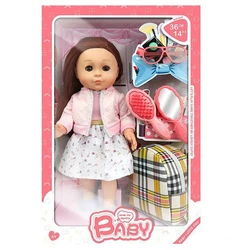 Кукла с аксессуарами 36 см Kimi рюкзачок Разноцветная 6981388430846