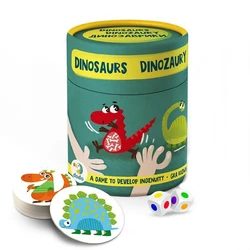 Настольная игра Dodo Динозавры Разноцветная 4820198241582