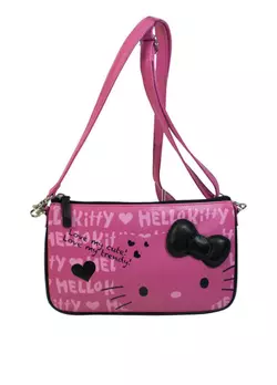 Сумка Hello Kitty Logo Sanrio Розовая 4901610072011 Сумка Hello Kitty Logo Sanrio Розовая 4901610072011
