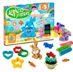 Набор тесто для лепки 9 цветов с формами Kimi Разноцветный 2000000016979 Набор тесто для лепки 9 цветов с формами Kimi Разноцветный 2000000016979