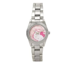 Стальные часы Hello Kitty Sanrio Серо-розовый 881780574703