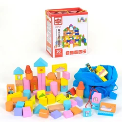 Деревянный конструктор-сортер Kimi 80 деталей Разноцветный 6900067399991 Деревянный конструктор-сортер Kimi 80 деталей Разноцветный 6900067399991