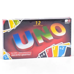Настольная игра Уно Danko Toys 12 вариантов игры Разноцветная 2000000032429