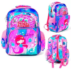 Рюкзак Русалка школьный Kimi пайетки 1 отделение 2 кармана мягкая спинка Розовый с голубым 6900067436306 Рюкзак Русалка школьный Kimi пайетки 1 отделение 2 кармана мягкая спинка Розовый с голубым 6900067436306