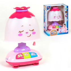 Музыкальный ночник Kimi со звуковым и световым эффектом Розовый 6966655251089 Музыкальный ночник Kimi со звуковым и световым эффектом Розовый 6966655251089