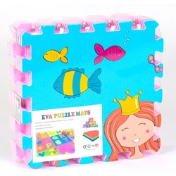 Коврик-пазл Kimi Русалочка 9 шт Разноцветный 6900067366283 Коврик-пазл Kimi Русалочка 9 шт Разноцветный 6900067366283