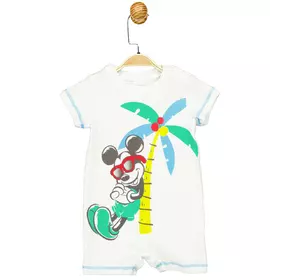 Песочник (комбинезон) Mickey Mouse 62-68 см (3-6 мес) Disney MC17253 Белый 8691109874122 Песочник (комбинезон) Mickey Mouse 62-68 см (3-6 мес) Disney MC17253 Белый 8691109874122